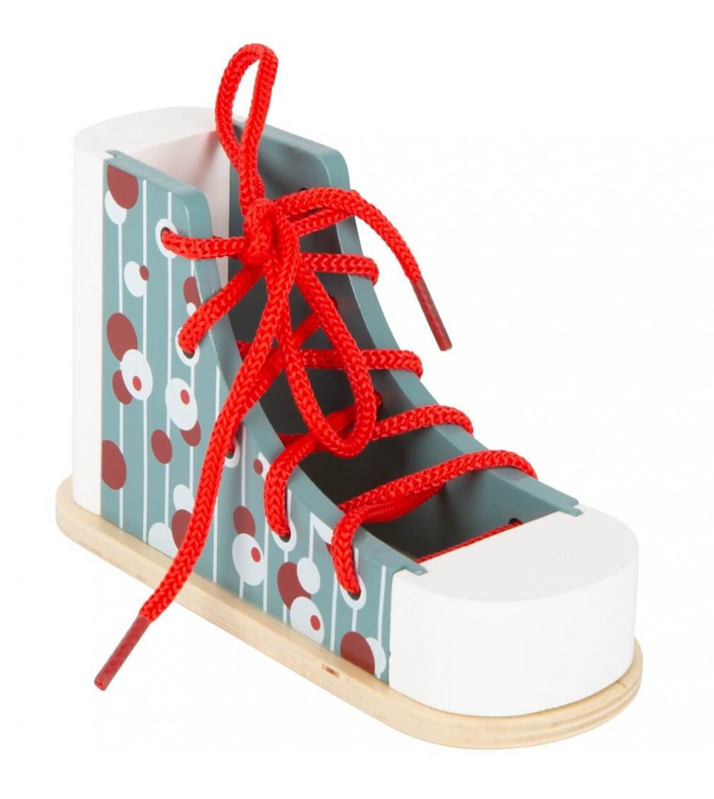 Pantof cu siret, Legler Small Foot - Jucării de lemn si Montessori