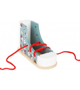 Pantof cu siret, Legler Small Foot - Jucării de lemn si Montessori