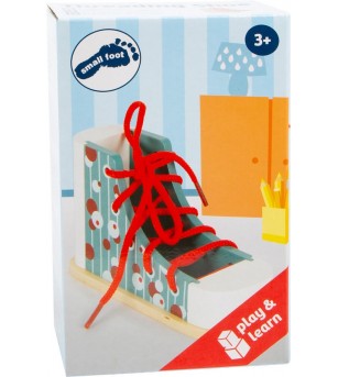 Pantof cu siret, Legler Small Foot - Jucării de lemn si Montessori