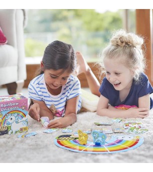 Joc educativ Orchard Toys - Unicornii Curcubeu - Jocuri de memorie și asociere