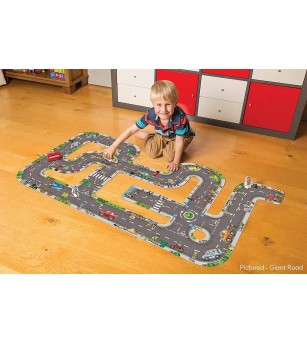 Puzzle gigant de podea Orchard Toys - Traseu masini - Puzzle-uri Puzzle gigant de podea Orchard Toys - Traseu masini - Puzzle-uri