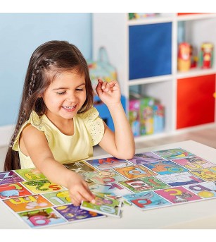 Puzzle de podea in limba engleza Orchard Toys - Invata alfabetul - Puzzle-uri