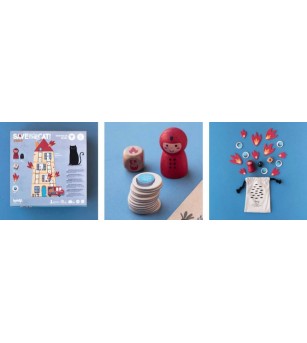 Joc de cooperare Londji, Pompierii salveaza pisica - Jocuri de cooperare Joc de cooperare Londji, Pompierii salveaza pisica - Jocuri de cooperare