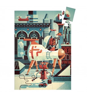 Puzzle Djeco - Robotul Bob - Puzzle-uri