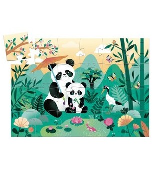Puzzle Djeco, Panda Leo - Puzzle-uri