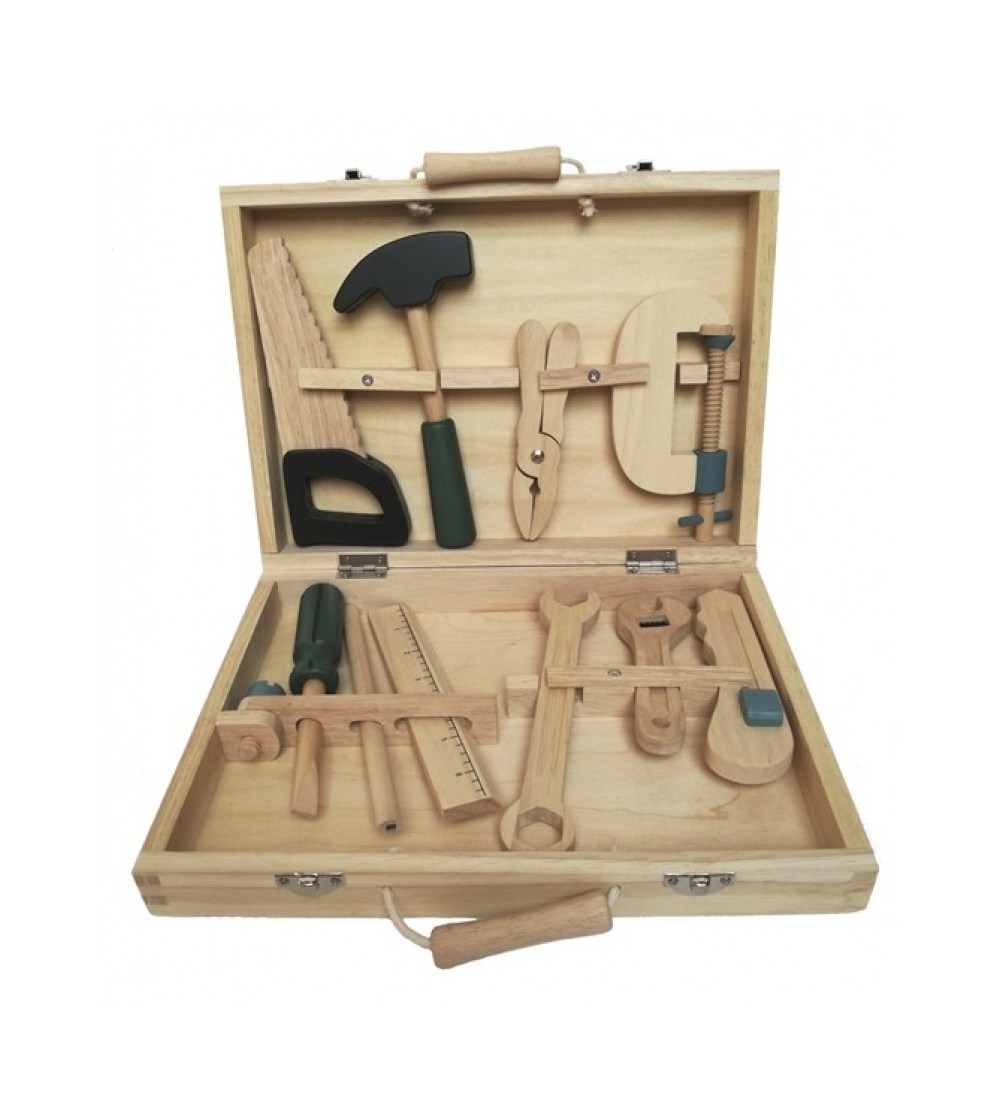 Set de unelte din lemn, Egmont toys - Seturi de menaj si bricolaj copii