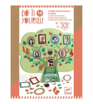 Set DIY Djeco, Arborele genealogic - Seturi creative DIY