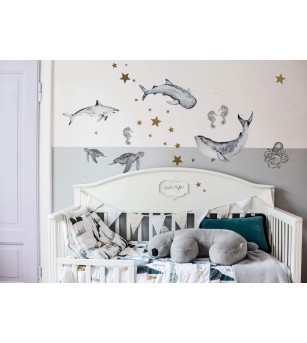 Sticker decorativ Dekornik, Happy Ocean - Stickere perete