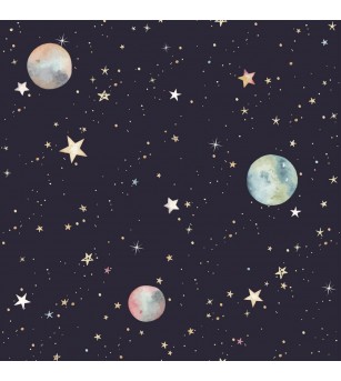 Tapet camera copii Dekornik, Cosmosul - Tapet camera copii