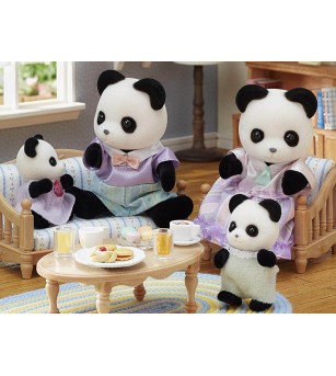 Figurine Sylvanian Families 5529 - Familia de ursuleti panda - Figurine
