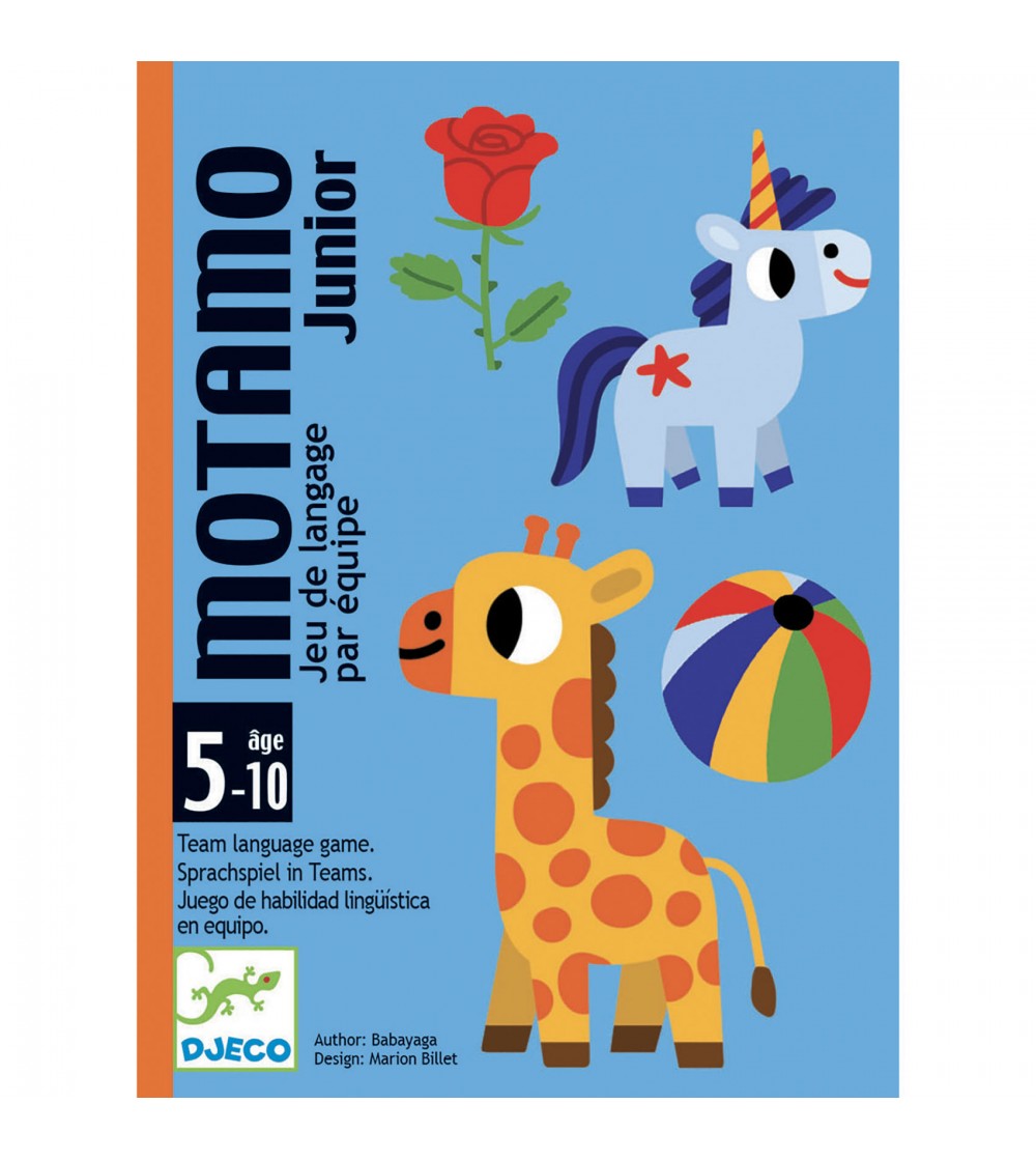 Joc cu carti Djeco, Motamo Junior - Jocuri de masă