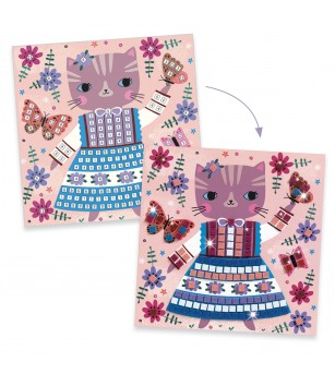 Mozaic Djeco, Animale de companie - Mozaic copii