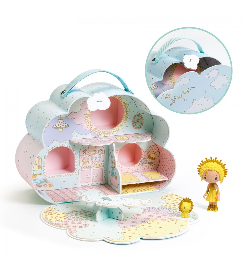 Colectia Djeco Tinyly, Sunny si Mia - Căsuțe de păpuși și accesorii