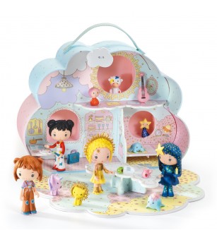 Colectia Djeco Tinyly, Sunny si Mia - Căsuțe de păpuși și accesorii