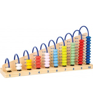 Joc educativ din lemn Legler Small Foot, abac - Jucării matematică