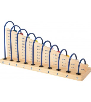 Joc educativ din lemn Legler Small Foot, abac - Jucării matematică