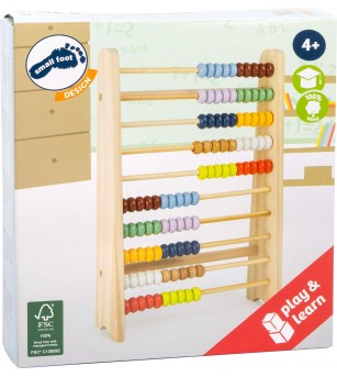 Joc educativ din lemn Legler Small Foot, numaratoare - Jucării matematică