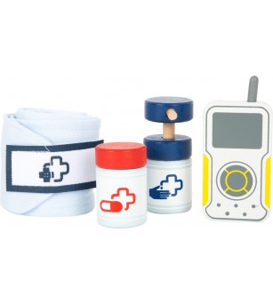 Set de joaca Legler Small Foot, Trusa doctorului de urgenta - Truse de medic pentru copii