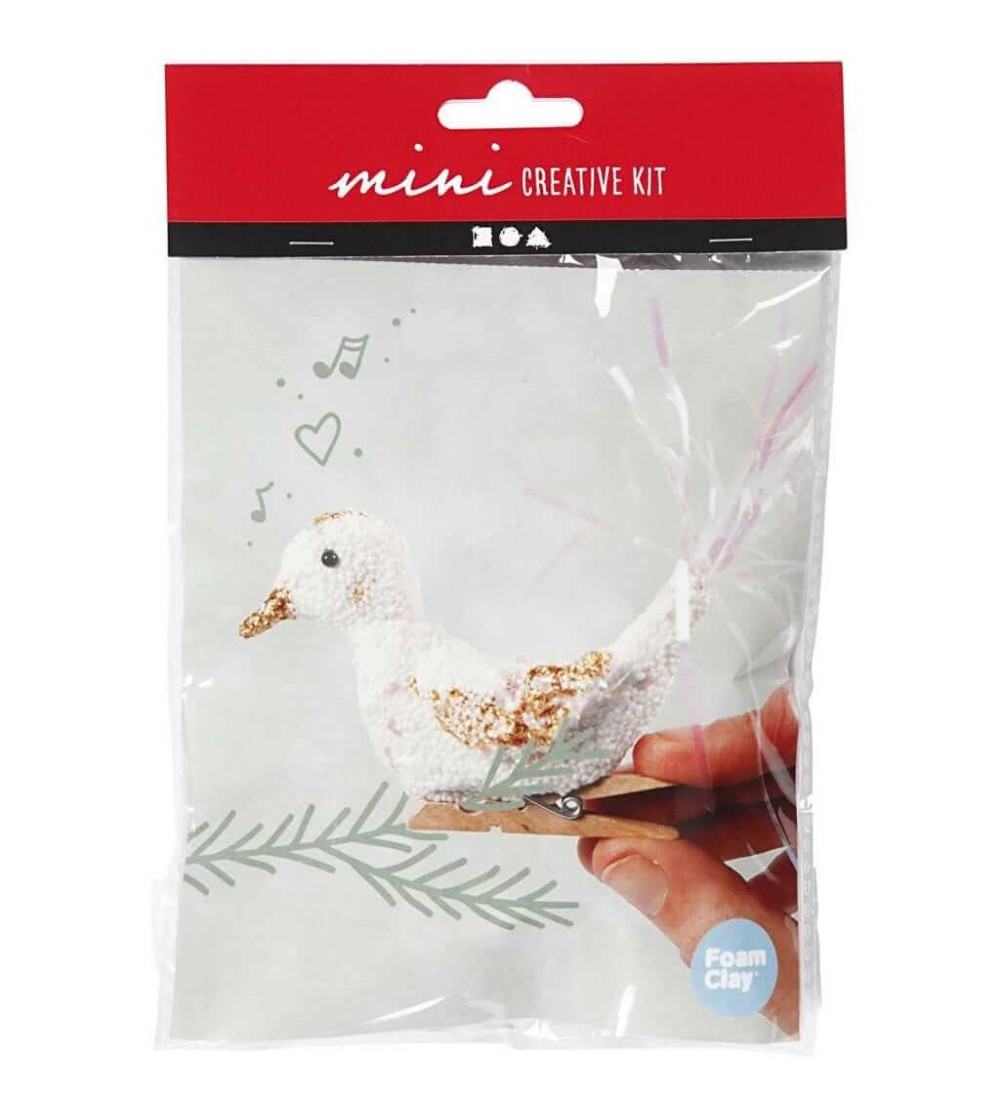 Mini kit creativ Ornamente Craciun - Pasare - Seturi Crăciun