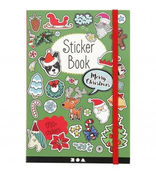 Carte cu stickere de Craciun - Stickere copii și abțibilduri