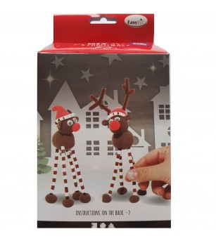 Kit DIY ornamente de Craciun - Ren - Art and crafts