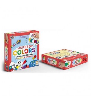 Joc Lifestyle Boardgames - Speed Colors Bobita si Buburuza - Jocuri de masă