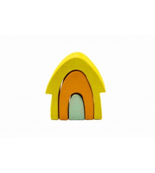 Set handmade Marc toys, Vara colorata - Jucării de lemn si Montessori