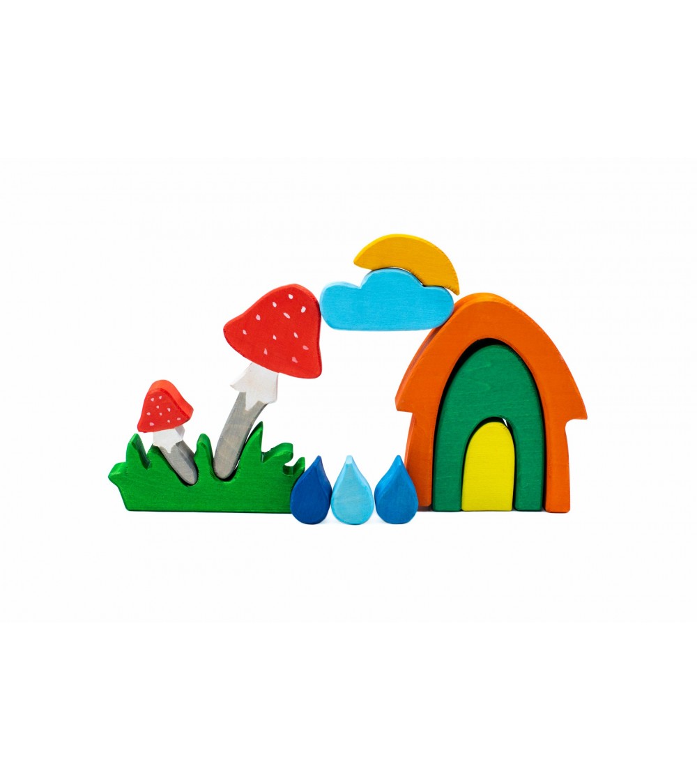Set handmade Marc toys, Toamna fermecata - Jucării de lemn si Montessori
