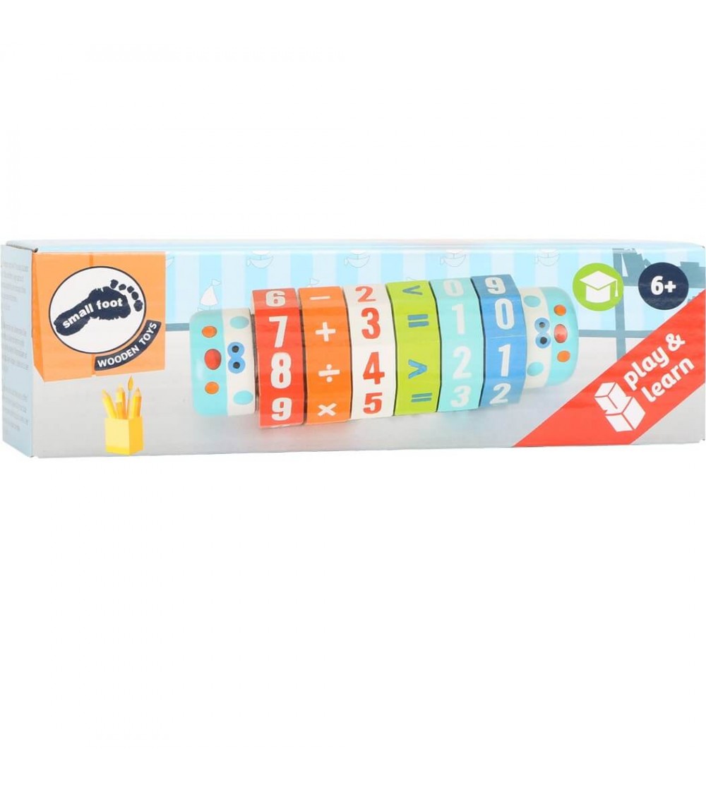 Joc educativ Legler Small Foot, Calculator rulant - Jucării matematică