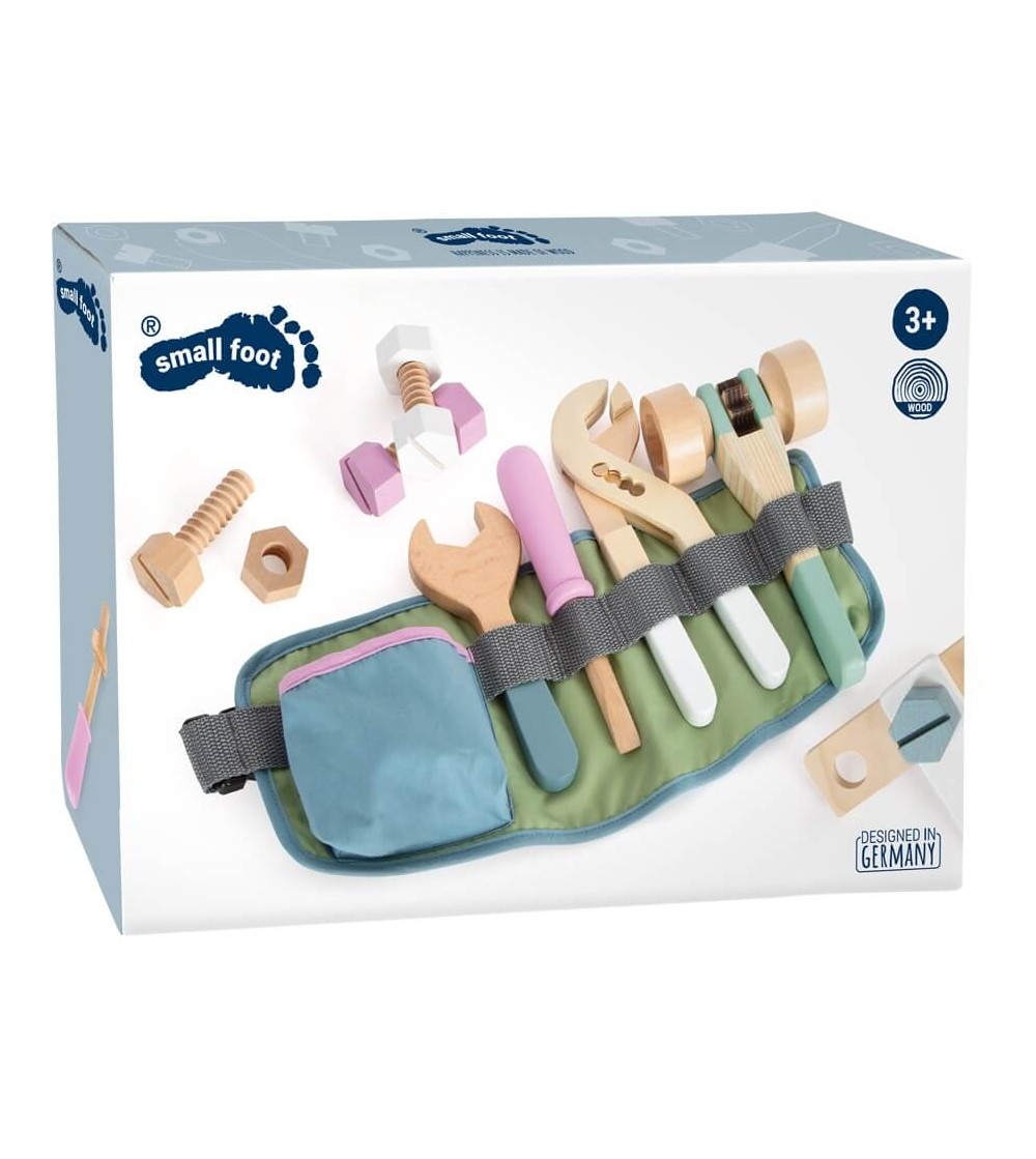 Curea de scule din lemn Nordic, Legler Small Foot - Jucării de lemn si Montessori