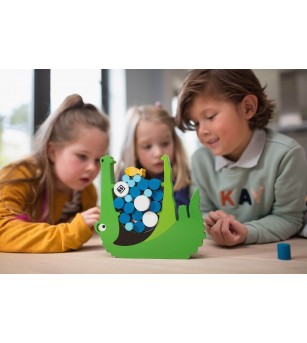 Joc de echilibru Crocodilul, BS Toys - Jucării de lemn si Montessori