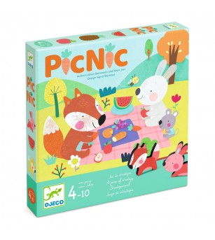Joc de societate Djeco, PicNic - Jocuri de masă