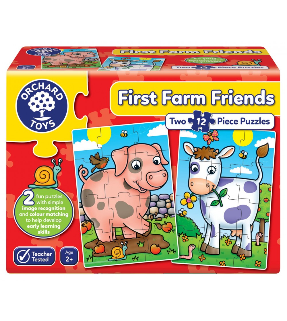 Puzzle Orchard Toys Primii Prieteni de la Ferma - Puzzle-uri
