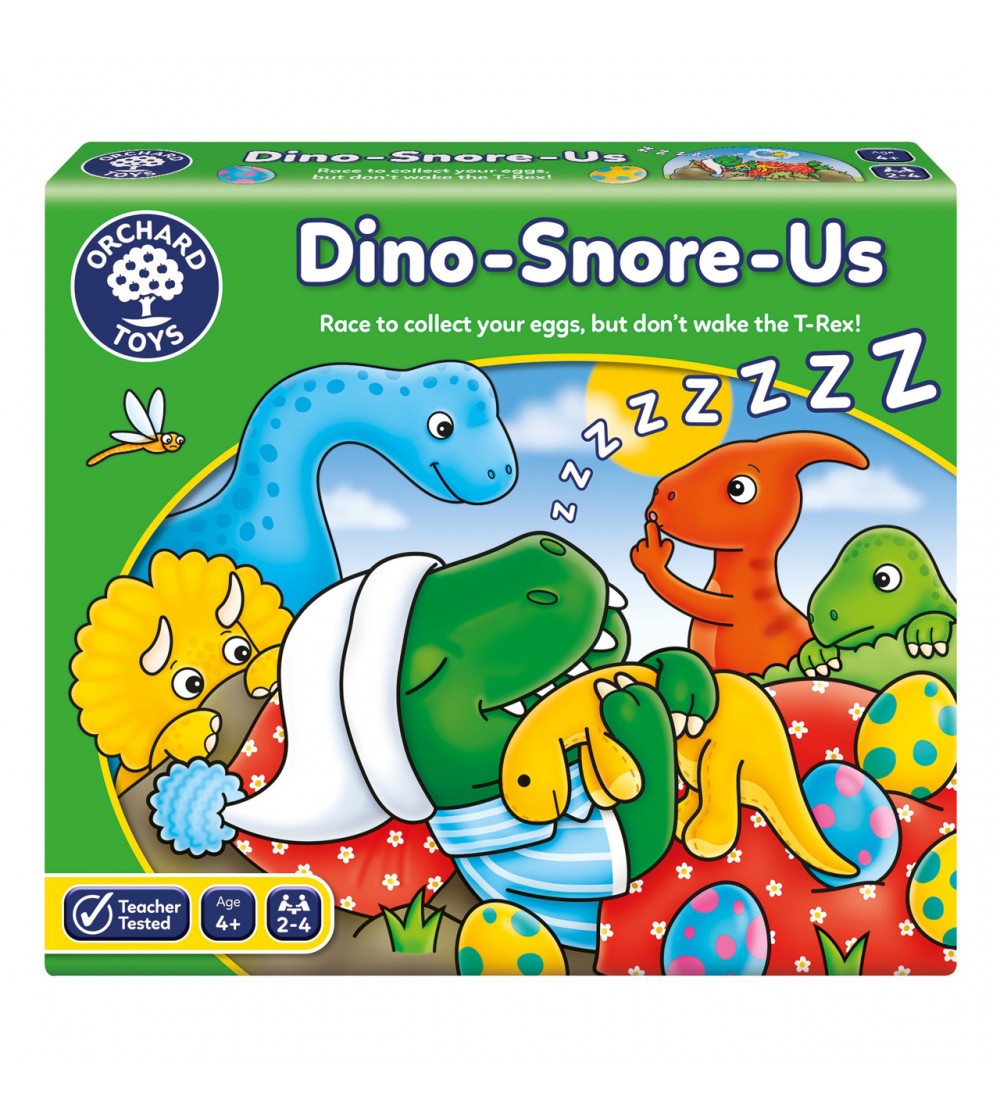 Joc de societate Orchard Toys Dinozauri care Sforaie - Jocuri de masă