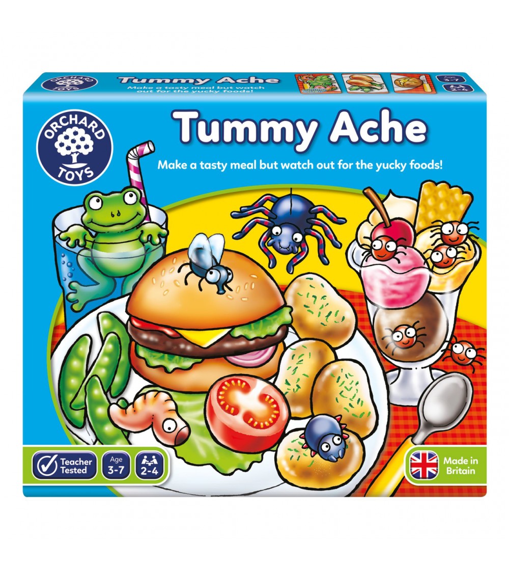 Joc educativ Orchard Toys Durerea de Burtica - Jocuri de observație și atenție Joc educativ Orchard Toys Durerea de Burtica - Jocuri de observație și atenție