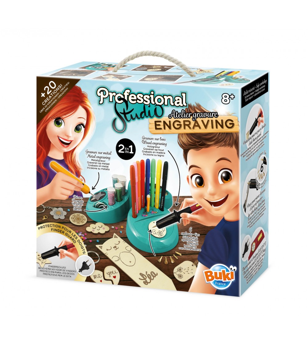 Studio Profesional de Gravura, Buki France - Lucru manual pentru copii