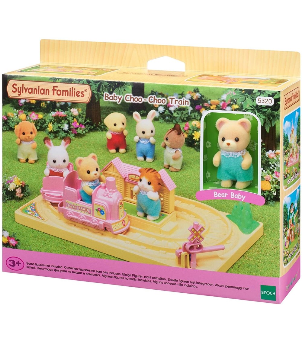 Sylvanian Families 5320 - Tren de joaca Choo-Choo - Figurine Sylvanian Families 5320 - Tren de joaca Choo-Choo - Figurine