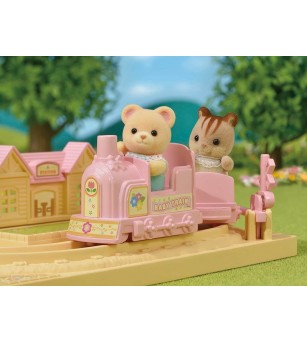 Sylvanian Families 5320 - Tren de joaca Choo-Choo - Figurine Sylvanian Families 5320 - Tren de joaca Choo-Choo - Figurine