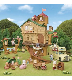 Sylvanian Families 5453 - Căsuța de joacă pentru bebelușul arici - Figurine