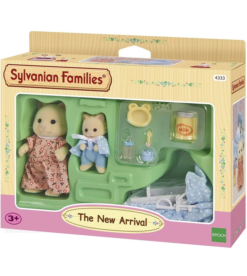 Figurine Sylvanian Families 4333 - set de nou nascut - Figurine