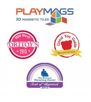 Playmags set placi magnetice compatibile Lego - caramizi mici - Jucarii magnetice
