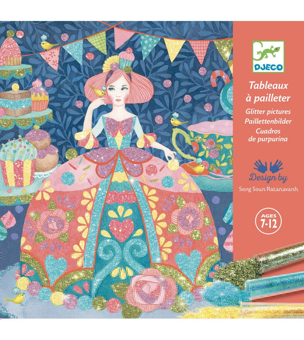 Atelier creativ cu sclipici, Daydream - Seturi cu nisip colorat și sclipici