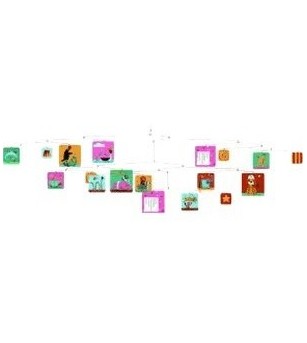 Decoratie mobila Marea parada Djeco - Decorațiuni camera copilului