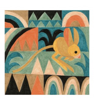 Inspired by Paul Klee, pictura In desert, Djeco - Seturi de pictura și desenat