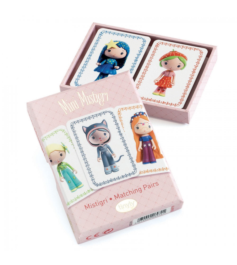 Joc de carti Djeco Mini Mistigri, printesele Tinyly - Jocuri de masă