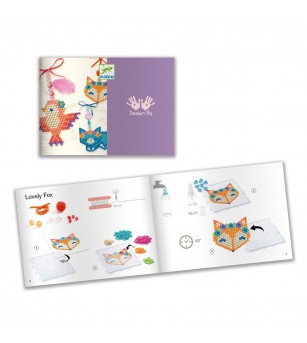 Set creativ Djeco, animale din margele - Seturi cu mărgele și brățări