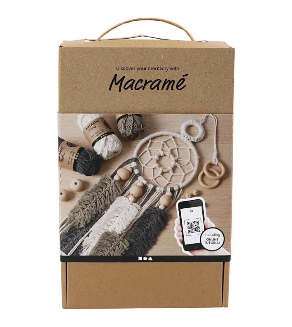 Kit creativ Macrame - Dreamcatcher - Seturi creative DIY