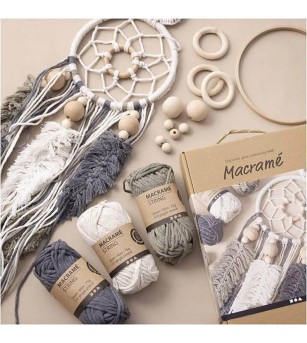 Kit creativ Macrame - Dreamcatcher - Seturi creative DIY