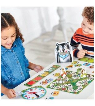 Joc de societate Orchard Toys Cat Este Ceasul Domnule Lup - Jocuri de masă