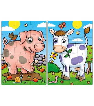 Puzzle Orchard Toys Primii Prieteni de la Ferma - Puzzle-uri